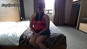 horny latina bbw in miniskirt joins amateur casting for homemade sex