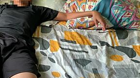 Skinny latina stepsis fucks stepbro while parents away full story