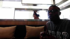 her pale skin glows riding that huge black cock so intensely