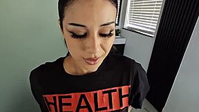 Goth step sis penelope reed begs for my cum in her dirty spell ride