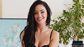 does this petite canadian milf's big ass beach striptease make you wanna rip her clothes?