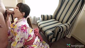 japanese aki igarashi's kimono orgasm building??