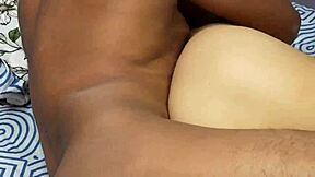 horny thick colombian girlfriend sneaks fuck with stepbrother in bedroom panties down