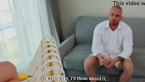 Female Boss Locks Door Demands Rough Desk Fuck Orgasm on Fishnets Pussy