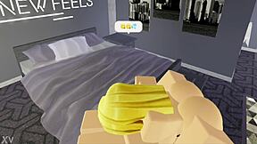 Loquita Rubia Craves My Massive Cock Riding Hard