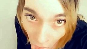 Sexy Shemale's Cock Craving Passion Explodes