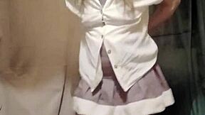 i striptease caress myself with magic wand in auto session