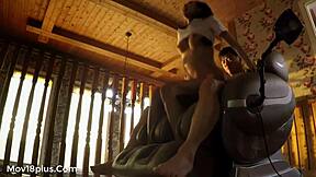 Korean Girlfriend's Bedroom Sex with Friend HD