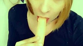 Sexy Shemale's Cock Craving Passion Explodes