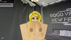 Loquita Rubia Craves My Massive Cock Riding Hard