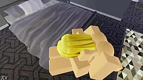 Loquita Rubia Craves My Massive Cock Riding Hard