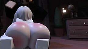 Headless White Slut Devours Cock Nonstop