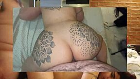 curvy latina dulce shakes fat ass masturbating her sweet anal peak