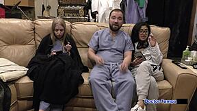 i examine bratty cheerleader jasmine rose's tight body