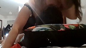 i fuck my sexy satin lingerie slut hard doggystyle ass to mouth rimjob