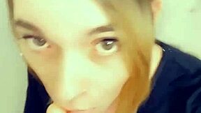 Sexy Shemale's Cock Craving Passion Explodes