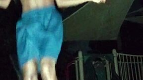 Gym Teacher Tempts Stepdad in Dorm Workout Room