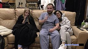 i examine bratty cheerleader jasmine rose's tight body