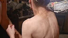 feeling playful after drinks licking my swollen pussy and tits