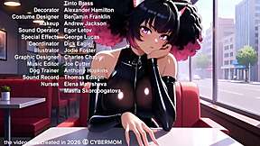 Pussy-Girl's Car Fuck Taunts Cuckold Hentai Watcher!