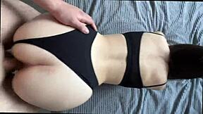 big ass teen student cums hard on my cock