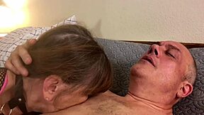 i can't stop sucking this granny carmen angel's deepthroat gilf mouth on my cock