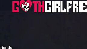 damn that goth slut looks hot getting her toes licked then fucked doggystyle rough