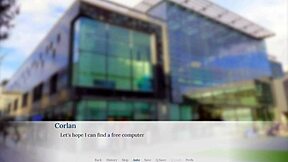 Bookworm Blonde Emma Plays with Big Tits Pussy in Library Creampie