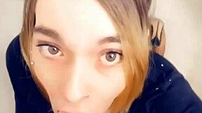 Sexy Shemale's Cock Craving Passion Explodes