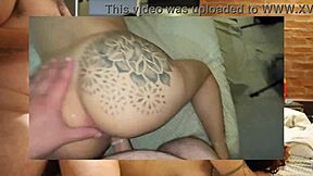 curvy latina dulce shakes fat ass masturbating her sweet anal peak