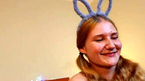 Petite Cute Girl Sucks Huge Hard Dick