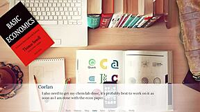 Bookworm Blonde Emma Plays with Big Tits Pussy in Library Creampie