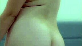 Goth Babe Vanerose Dances Seductively While Pounding Her Dildo