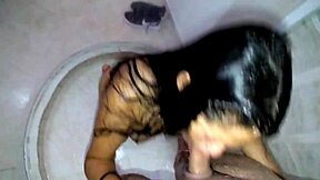 mouth soaping overwhelms her before intense shower fucking explosion