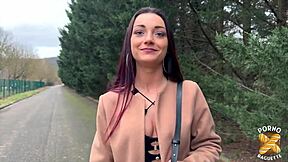 Angela feels so slutty getting fucked hard by two huge cocks in lingerie mmf threesome