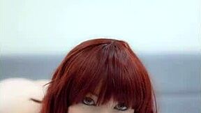 Goth Babe Vanerose Dances Seductively While Pounding Her Dildo