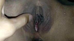 damn that pretty college girl pussy looks so tight when i rub my cock on her clit before creampie