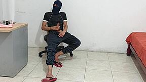 my thick daddy cock stretches horny stepsister's tight pussy in homemade roleplay