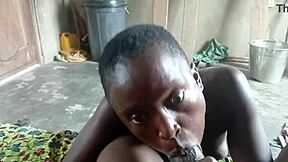 ghetto stranger deepthroats my cock while i smoke his joint!!