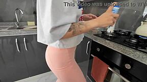 Your boyfriend won't mind me gaping fucking your oiled ass stepsis slut