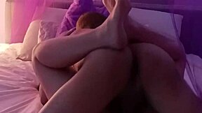 i creampied my stepsis ass right after school in her lingerie licking her tight hole