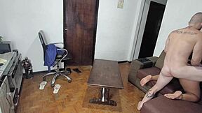 StepMom Shows Stepson Real Action Over Games With Bareback Monster Cock Pounding Her Wet Mommy Pussy Hard