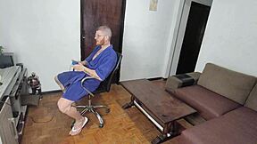 StepMom Shows Stepson Real Action Over Games With Bareback Monster Cock Pounding Her Wet Mommy Pussy Hard