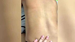 Thong-Clad Housewife Cleans Kitchen Then Strips for Husband's Hard Pounding