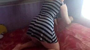 Her First Anal Thrills Culona's Huge Ass with Intense Pleasure