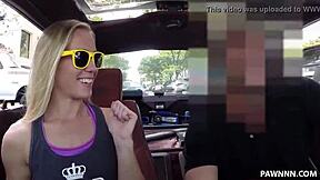 Country Girl Desperate for Cash Sucks Monster Cock at XXX Pawn