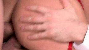 adorable nurse in stockings gets double penetrated by patients then cumshot in hospital