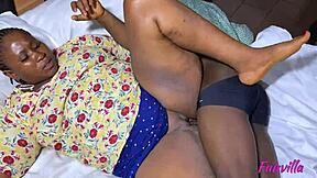 Fucking Curvy BBW Teacher's Huge Tits in Bedroom