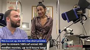 miss mars orgasms in hospital with dildo vibrator