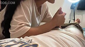 WOW INCREDIBLE STEPSISTER BLOWJOB DEEPTHROAT WHILE HOME ALONE RIPPING CLOTHES FOR CREAMPIE DOGGY!